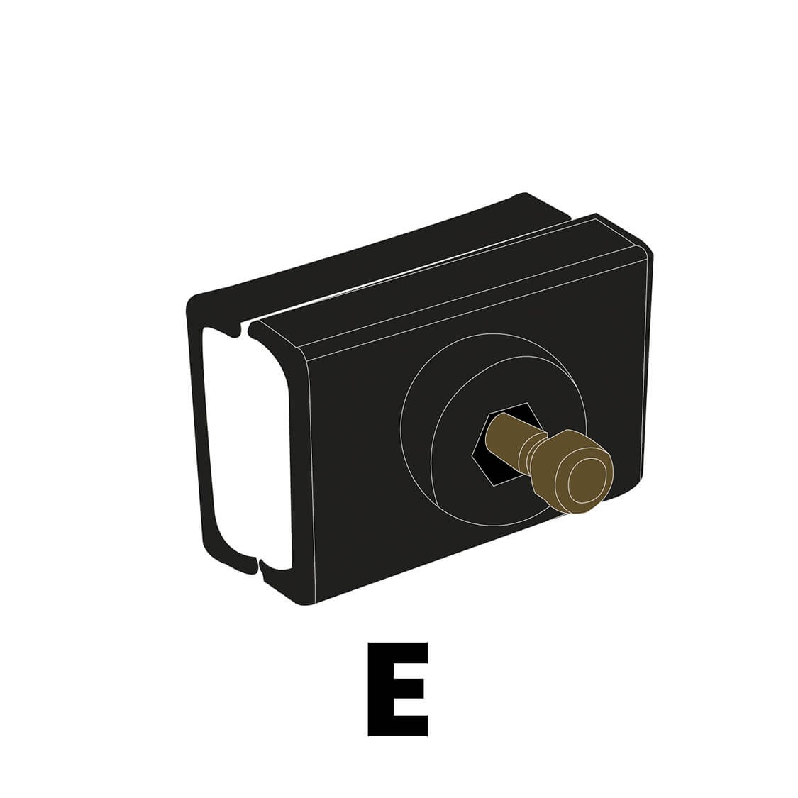E